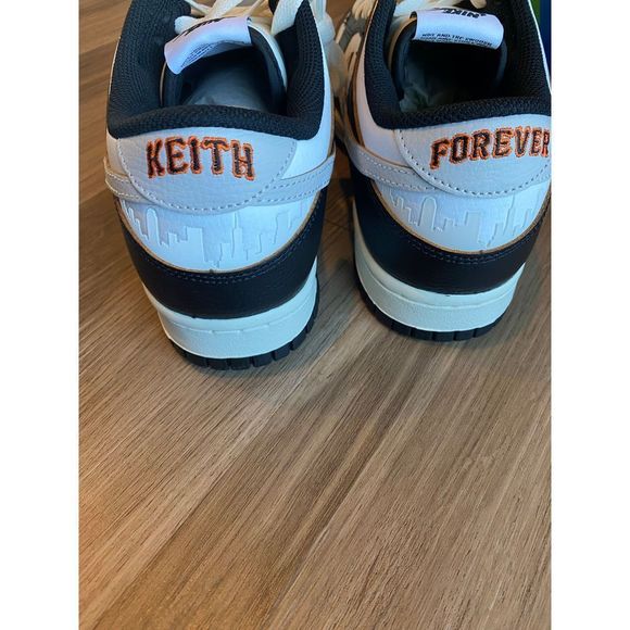 Nike SB Dunk Low HUF San Francisco Black Orange Men size 8.5 FD8775-001 New - Picture 4 of 12